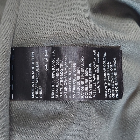 White House Black Market sage dress - Picture 10 of 10